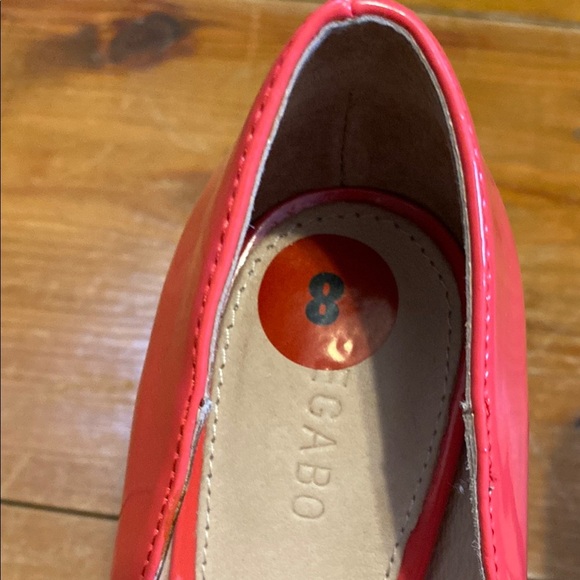 PEGABO Pink Coral Patent Leather High Heels Feminine Coquette Barbie - Picture 4 of 14